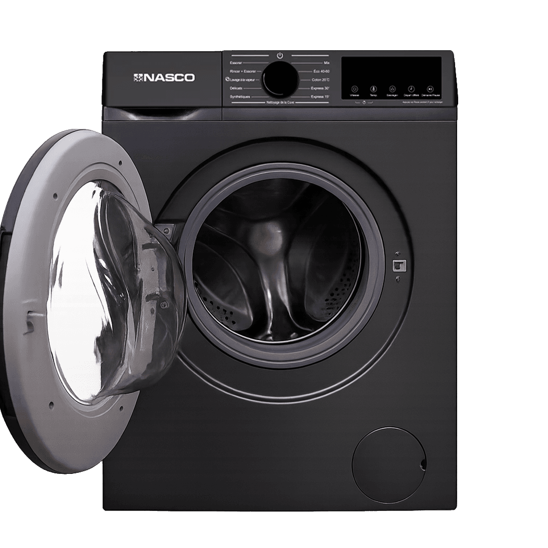 Nasco 10KG Front Load Fully Automatic Washing Machine [NASFL-JS10KG-S]